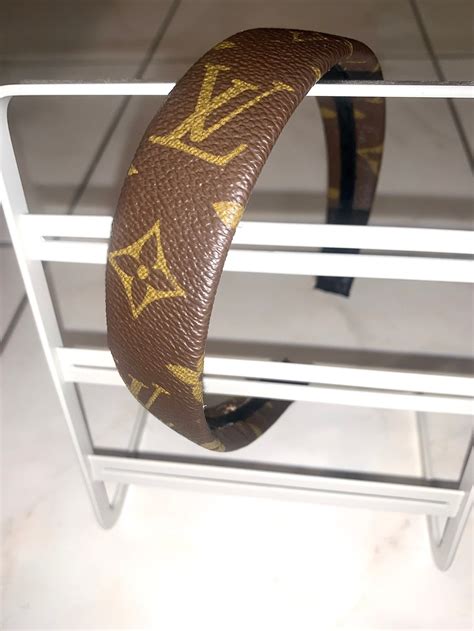 replica louis vuitton hair clips|Louis Vuitton headband etsy.